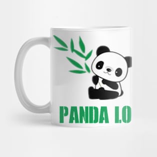 Panda Love - Green Bamboo Mug